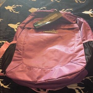 Back spacer Purple Backpack with Black Details